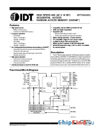Datasheet IDT70824 manufacturer IDT