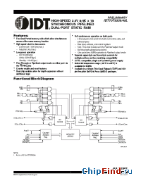 Datasheet IDT70T9359L9PF производства IDT