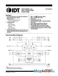 Datasheet IDT70V06S-35 manufacturer IDT