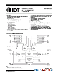 Datasheet IDT70V24L-35 manufacturer IDT