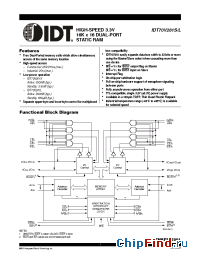Datasheet IDT70V261S-55 manufacturer IDT