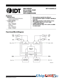 Datasheet IDT71342SA25JI производства IDT