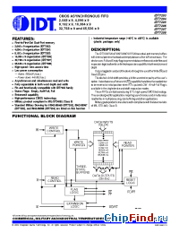 Datasheet IDT7204L30XEB manufacturer IDT