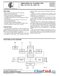 Datasheet IDT72115L-50 manufacturer IDT