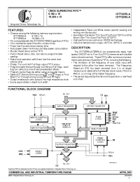 Datasheet IDT72255LA10TF manufacturer IDT