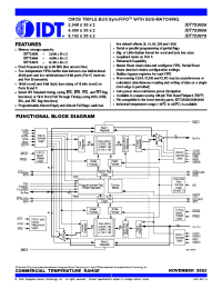 Datasheet IDT723656 manufacturer IDT