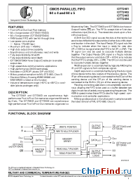 Datasheet IDT72402L-35 manufacturer IDT