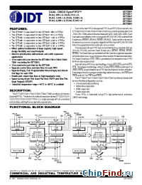 Datasheet IDT72811L-10 manufacturer IDT