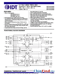 Datasheet IDT72V3626L-15 manufacturer IDT