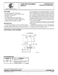 Datasheet IDT74FST163212PF manufacturer IDT