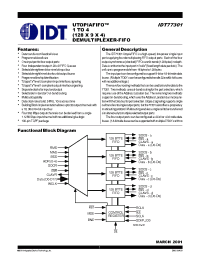 Datasheet IDT77301 manufacturer IDT