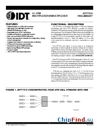 Datasheet IDT77310 manufacturer IDT
