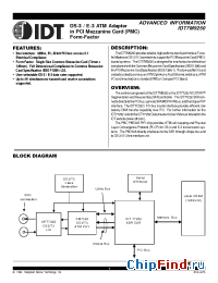 Datasheet IDT7M9250 производства IDT