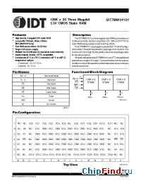 Datasheet IDT7MMV4101S-12 производства IDT
