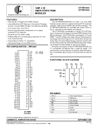 Datasheet IDT7MP4060S20Z производства IDT