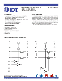 Datasheet IDTQS32X2384Q1 manufacturer IDT