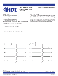 Datasheet IDTQS74FCT2244ATQ производства IDT