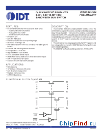 Datasheet QS3VH384 manufacturer IDT