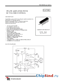 Datasheet ILA7496L manufacturer IK Semi.