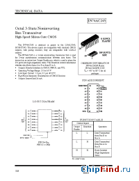 Datasheet IN74AC245DW manufacturer IK Semi.