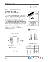 Datasheet IN74AC373DW manufacturer IK Semi.