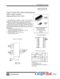 Datasheet IN74ACT257N manufacturer IK Semi.