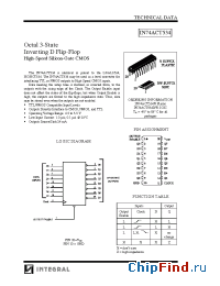 Datasheet IN74ACT534DW manufacturer IK Semi.