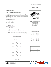 Datasheet IN74LS05N manufacturer IK Semi.