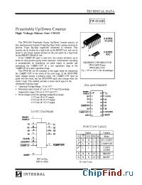 Datasheet IW4516BN manufacturer IK Semi.
