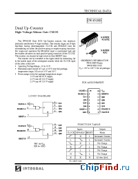 Datasheet IW4518BD manufacturer IK Semi.