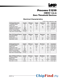 Datasheet C1210 manufacturer IMP