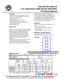 Datasheet Ei8LC08CX manufacturer IMP