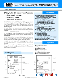 Datasheet IMP706TEPA manufacturer IMP