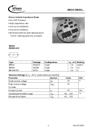 Datasheet BB565-02V manufacturer Infineon