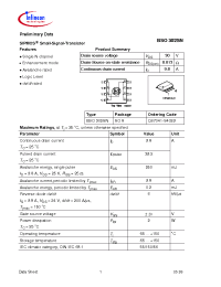 Datasheet BSO-302SN manufacturer Infineon