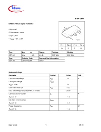 Datasheet BSP295 manufacturer Infineon