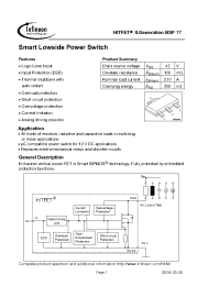 Datasheet BSP77 manufacturer Infineon