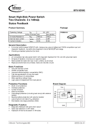 Datasheet BTS5210G manufacturer Infineon