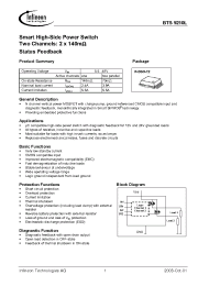 Datasheet BTS5210L manufacturer Infineon