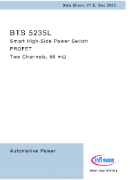 Datasheet BTS5235L manufacturer Infineon