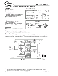 Datasheet BTS621L1E3128A производства Infineon
