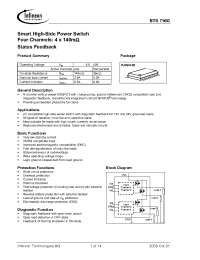 Datasheet BTS716G manufacturer Infineon