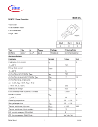 Datasheet BUZ31L производства Infineon