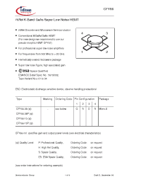 Datasheet CFY66 manufacturer Infineon