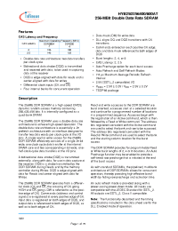 Datasheet HYB25D256400AT-8 manufacturer Infineon