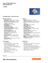 Datasheet LAE655-V2AB-11 manufacturer Infineon