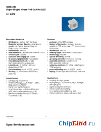 Datasheet LHA674-M2P1-1 manufacturer Infineon