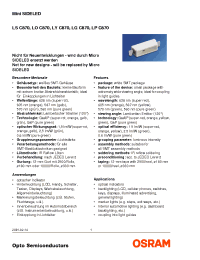 Datasheet LYC870-H2J2-1 manufacturer Infineon