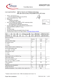 Datasheet Q67040-S4518 manufacturer Infineon