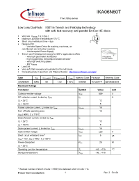 Datasheet Q67040S4678 manufacturer Infineon